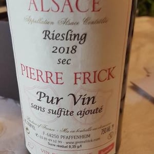 Riesling - Domaine Pierre Frick - Jean-Pierre, Chantal et Thomas Frick 