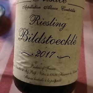 Riesling Bildstoecklé - Gérard Schueller & Fils - Bruno Schueller 