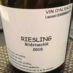 Riesling Bildstoeckle - Laurent Bannwarth - Stéphane Bannwarth 