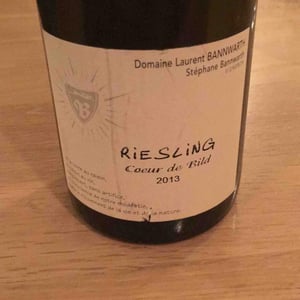 Riesling Coeur de Bild - Laurent Bannwarth - Stéphane Bannwarth 