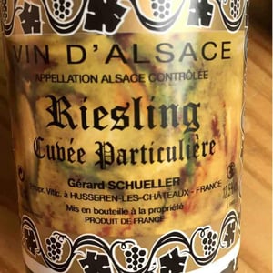 Riesling Cuvée Particuliere 2018