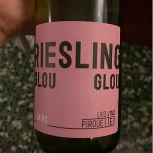Riesling Glou Glou d'Hubert & Christian - Les Vins Pirouettes - Pierre Sanchez, Rémi Ségura & Xavier Couturier -2017