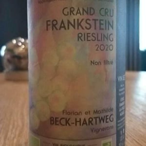 Riesling Grand Cru Frankstein - Florian & Mathilde Beck-Hartweg - florian-mathilde-beck-hartweg