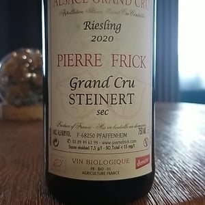 Gewurztraminer Macération Steinert - Domaine Pierre Frick - Jean-Pierre, Chantal et Thomas Frick 