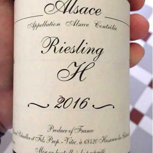 Riesling H - Gérard Schueller & Fils - bruno-schueller