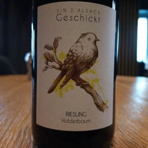 Riesling Holderbaum - Domaine Geschickt - arnaud-geschickt-aurelie-fayolle