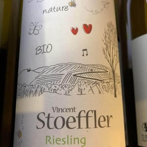 Riesling 2019 - Domaine Vincent Stoeffler - Vincent & Adrien Stoeffler