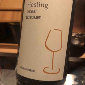 Riesling "Le Chant des Oiseaux" - Lucie Colombain - Eric , Jean & Marie Colombain 