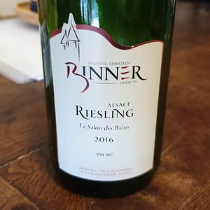 Riesling Les Salon des Bains - Domaine Christian Binner - Christian Binner et son équipe 
