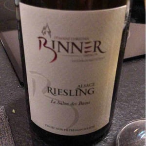Riesling Les Salon des Bains - Domaine Christian Binner - christian-binner-et-son-equipe