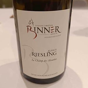 Riesling Les Salon des Bains - Domaine Christian Binner - christian-binner-et-son-equipe