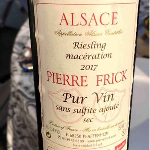 Riesling Macération - Domaine Pierre Frick - jean-pierre-chantal-et-thomas-frick