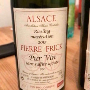 Domaine Pierre Frick - Jean-Pierre, Chantal et Thomas Frick - Riesling Macération