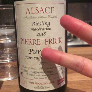 Domaine Pierre Frick - Jean-Pierre, Chantal et Thomas Frick - Riesling Macération