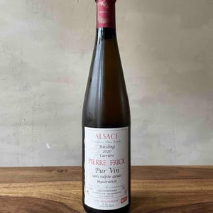 Riesling Macération "Carrière" - Domaine Pierre Frick - Jean-Pierre, Chantal et Thomas Frick 