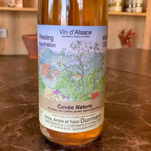 Riesling Macération Krax - Anna, André & Yann Durrmann - anna-andre-yann-durrmann -2021