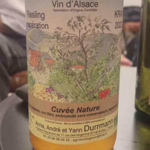 Riesling Macération Krax - Anna, André & Yann Durrmann - anna-andre-yann-durrmann -2021