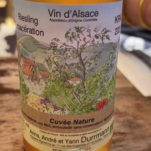 Riesling Macération Krax - Anna, André & Yann Durrmann - Anna, André & Yann Durrmann -2021