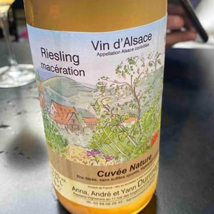 Riesling Macération Krax - Anna, André & Yann Durrmann - Anna, André & Yann Durrmann -2021