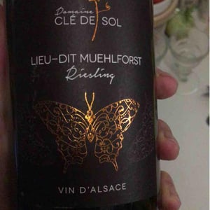 Riesling Macération Lieu-Dit Muehlforst - Domaine Clé de Sol - Jean & Simon Baltenweck & Yannick Mignot 