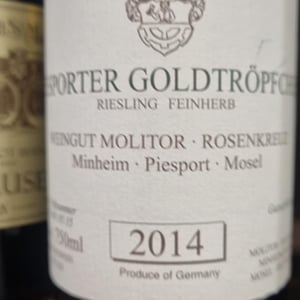 Riesling Molitor - Weingut Molitor - markus-molitor