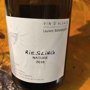 Riesling Nature - Laurent Bannwarth - Stéphane Bannwarth 