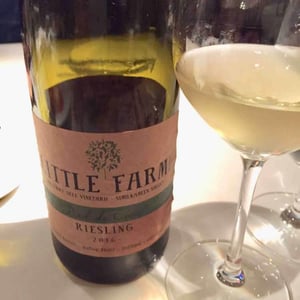 Riesling Pied de Cuve - Little Farm Winery - Rhys Pender & Alishan Driediger 