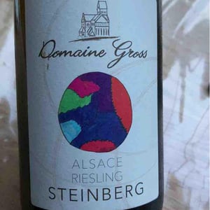 Riesling Steinberg - Domaine Gross - Rémy & Vincent Gross 