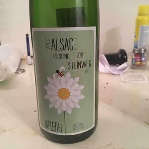 Riesling Steinweg - Vincent Fleith - Brigitte et Vincent Fleith 