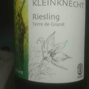 Riesling "Terre de Granite" - Domaine Kleinknecht - André Kleinknecht 