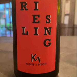 Riesling - Kumpf & Meyer - Julien Albertus 