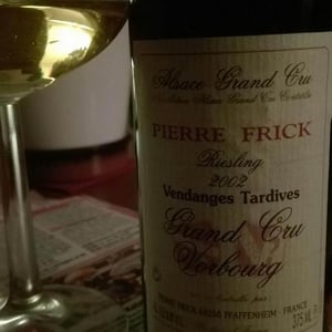 Riesling Vendanges Tardives Grand Cru Vorbourg - Domaine Pierre Frick - Jean-Pierre, Chantal et Thomas Frick 