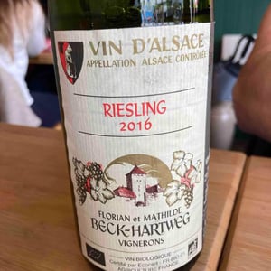 Riesling - Florian & Mathilde Beck-Hartweg - Florian & Mathilde Beck-Hartweg 