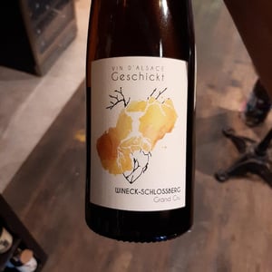 Wineck-Schlossberg Grand cru - Domaine Geschickt - arnaud-geschickt-aurelie-fayolle -2019