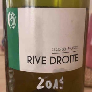 Rive Droite (blanc) - Clos Belle Croix - Reynald Héaulé 