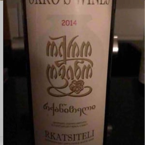 Okro's Wines - John Okruashvili - Rkatsiteli