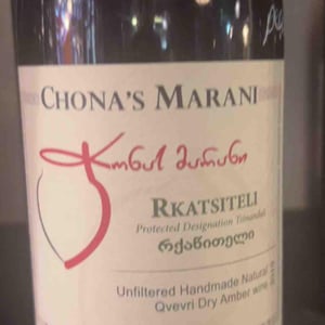 Rkatsiteli - Chona’s Marani - mikheil-chonishvili -2019