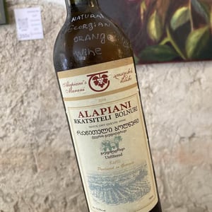 Rkatsiteli Bolnuri - Alapiani’s Marani - merab-mirtskhulava-and-soso-sulava -2018