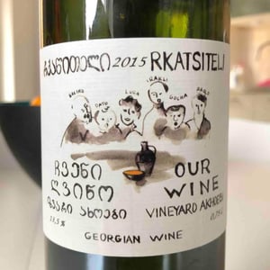 Our Wine - Chveni Gvino - Soliko Tsaishvili & Irakli Pruidze - Rkatsiteli Grand Cru Akhoebi
