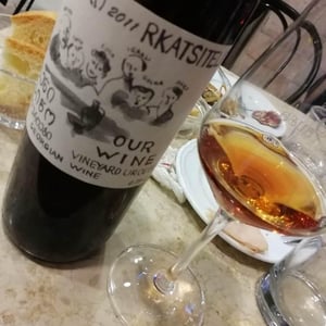 Our Wine - Chveni Gvino - Soliko Tsaishvili & Irakli Pruidze - Rkatsiteli Grand Cru Akhoebi