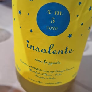 Vino Frizzante - Insolente Vini - Luca Elettri -2020