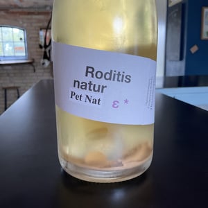 Roditis Natur Pet Nat - Tetramythos Winery - Τετράμυθος - panos-papayiannopoulos-aristos-spanos-eustatius-spanos -2021