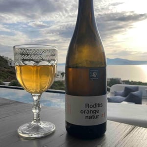 Tetramythos Winery - Τετράμυθος - Panos Papayiannopoulos, Aristos Spanos, Eustatius Spanos - Roditis Orange Natur