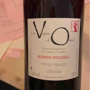 Ronds Rouges - Les Vignes d'Olivier - olivier-cohen