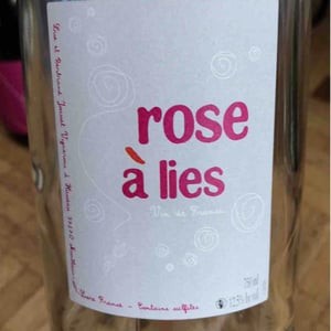 Rose à Lies - Domaine Jousset - Lise & Bertrand Jousset 