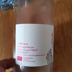 Marie et Vincent Tricot - Vincent et Marie Tricot - Rosé