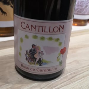 Rosé De Gambrinus - Brasserie Cantillon (BEER) - brasserie-cantillon-beer