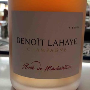Rosé de Maceration - Champagne Benoît Lahaye - Benoît Lahaye 