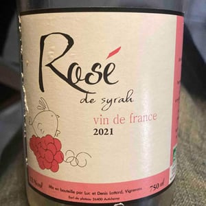 Rosé De Syrah - Domaine Lattard - denis-lattard