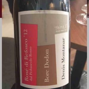 Rosé di Refosco dal Peduncolo Rosso Borc Dodon